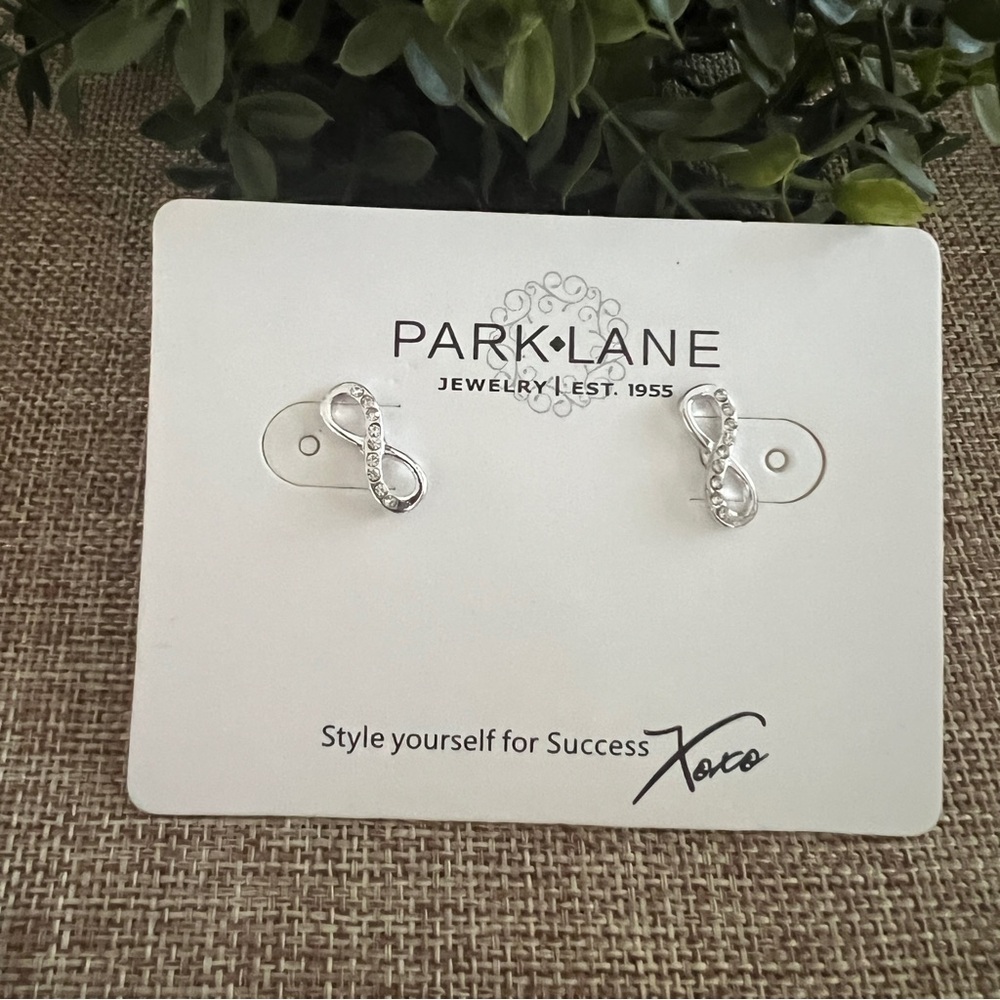 Park Lane Jewelry Infinite Earrings, Silver, NWT